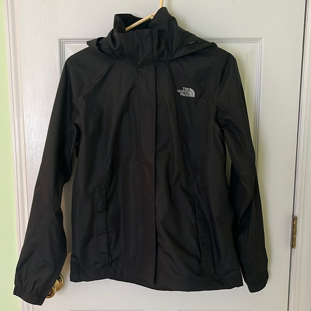 The North Face Women’s Black Wind breaker. Size Medium